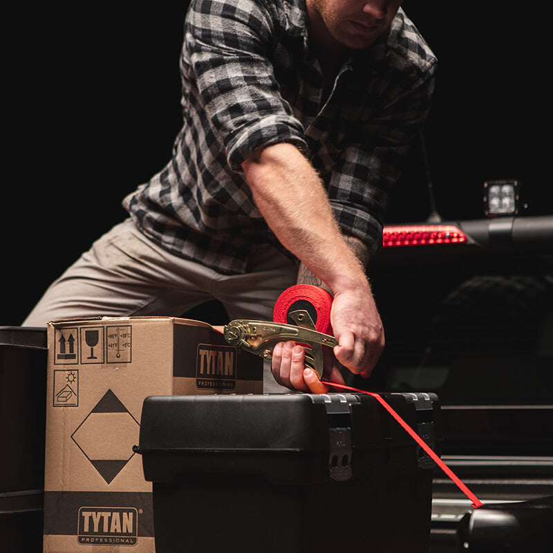 Retractable Ratchet Strap 400kg 4,2m